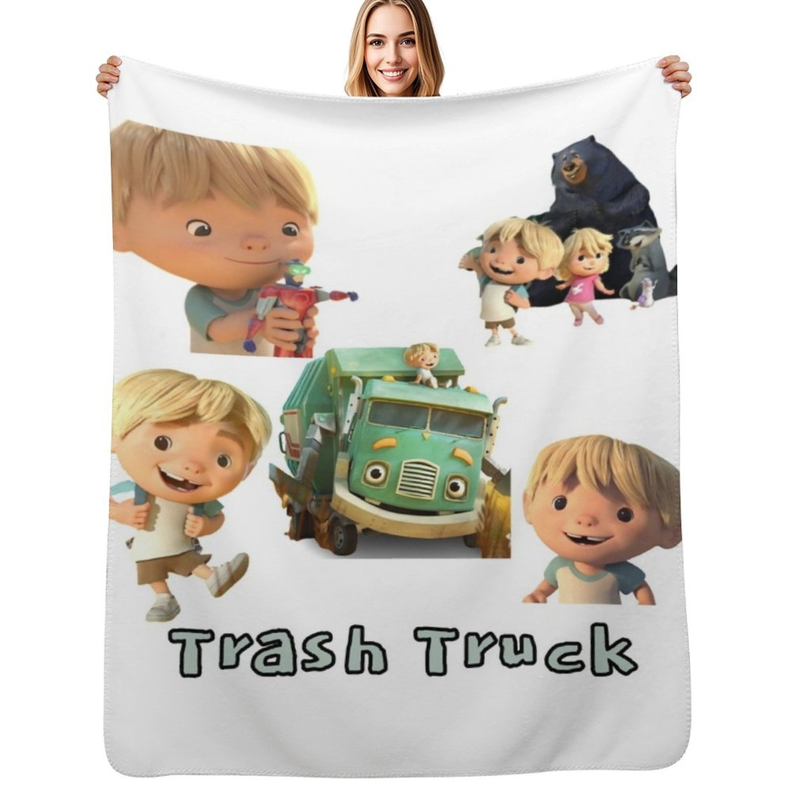 Home Decor Netflix - Hank Trash Truck Netflix animation character