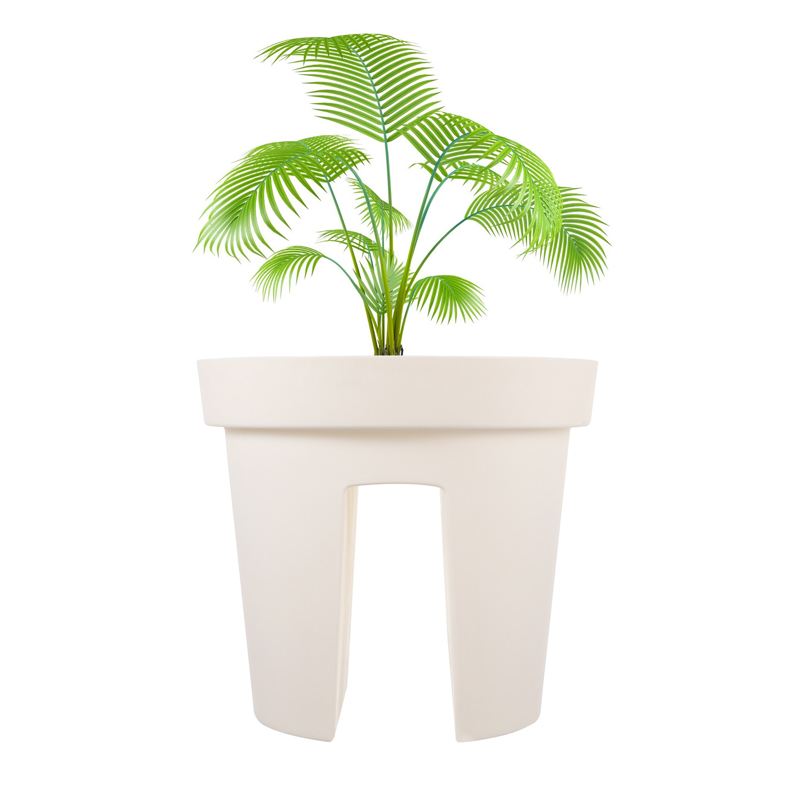 Succulent Planter Pot - 1Pcs Plastic Garden Flowerpot Fence Gardening