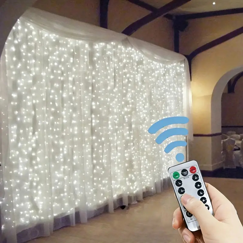 Fairy Lights Bedroom - 3/4/6m Curtain LED String Lights Garland
