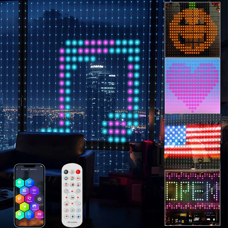 Fairy Lights Bedroom - USB Led Smart Curtain Lights Bluetooth