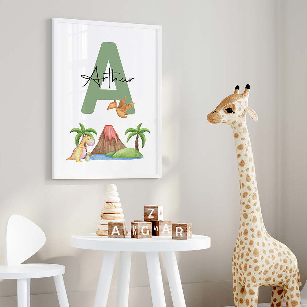 3pcs Personalized Custom Name  - đánh giá và giá Home Decor Wall Pictures