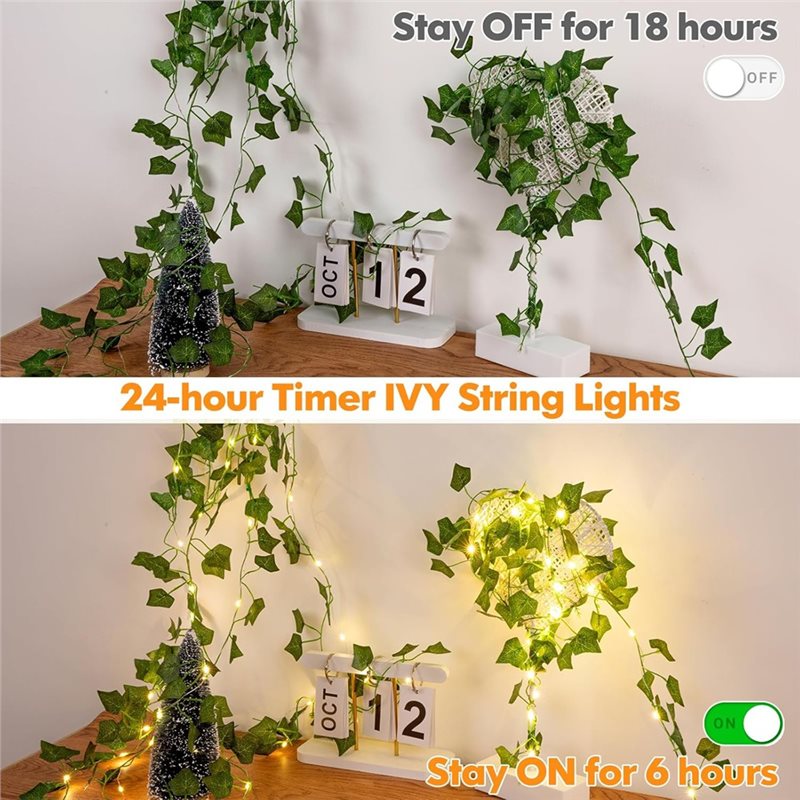 Battery Operated 33Ft 100 LED  - đánh giá và giá Fairy Lights Bedroom