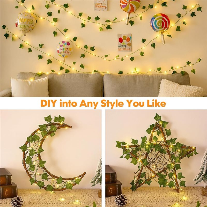 Battery Operated 33Ft 100 LED  - đánh giá và giá Fairy Lights Bedroom