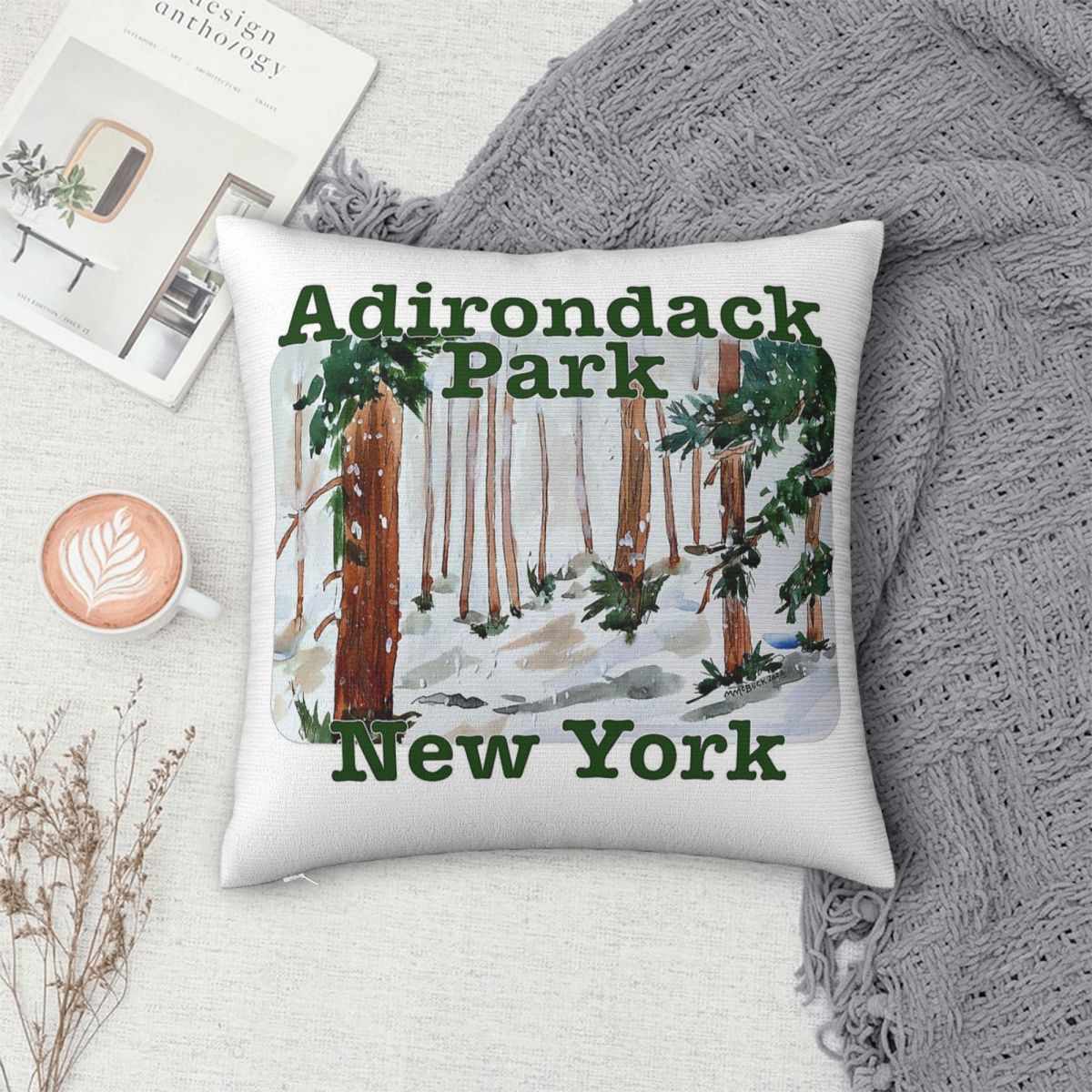 Adirondack Park New York Pillo - đánh giá và giá Home Decor New York