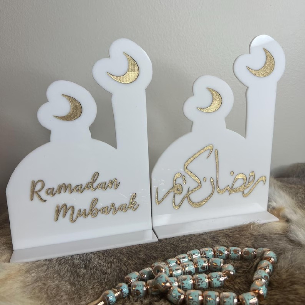 Ramadan Mubarak Acrylic Sign | - đánh giá và giá Home Decor Ramadan