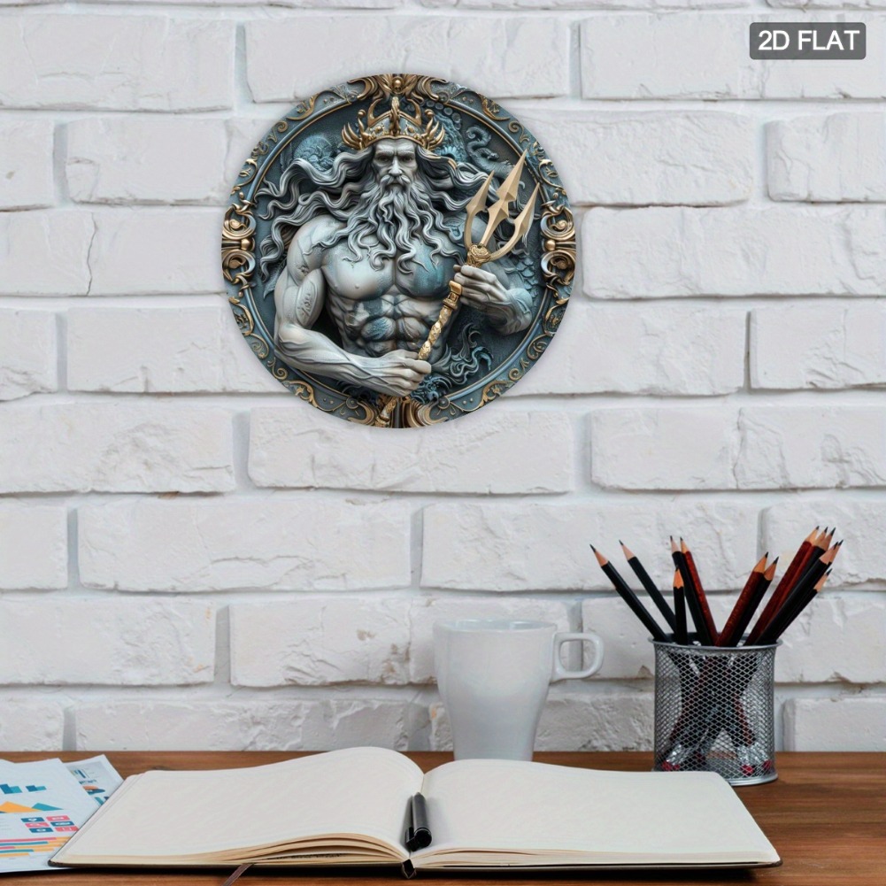 2D Flat, 1pc 2D Flat Poseidon  - đánh giá và giá Home Decor Nz