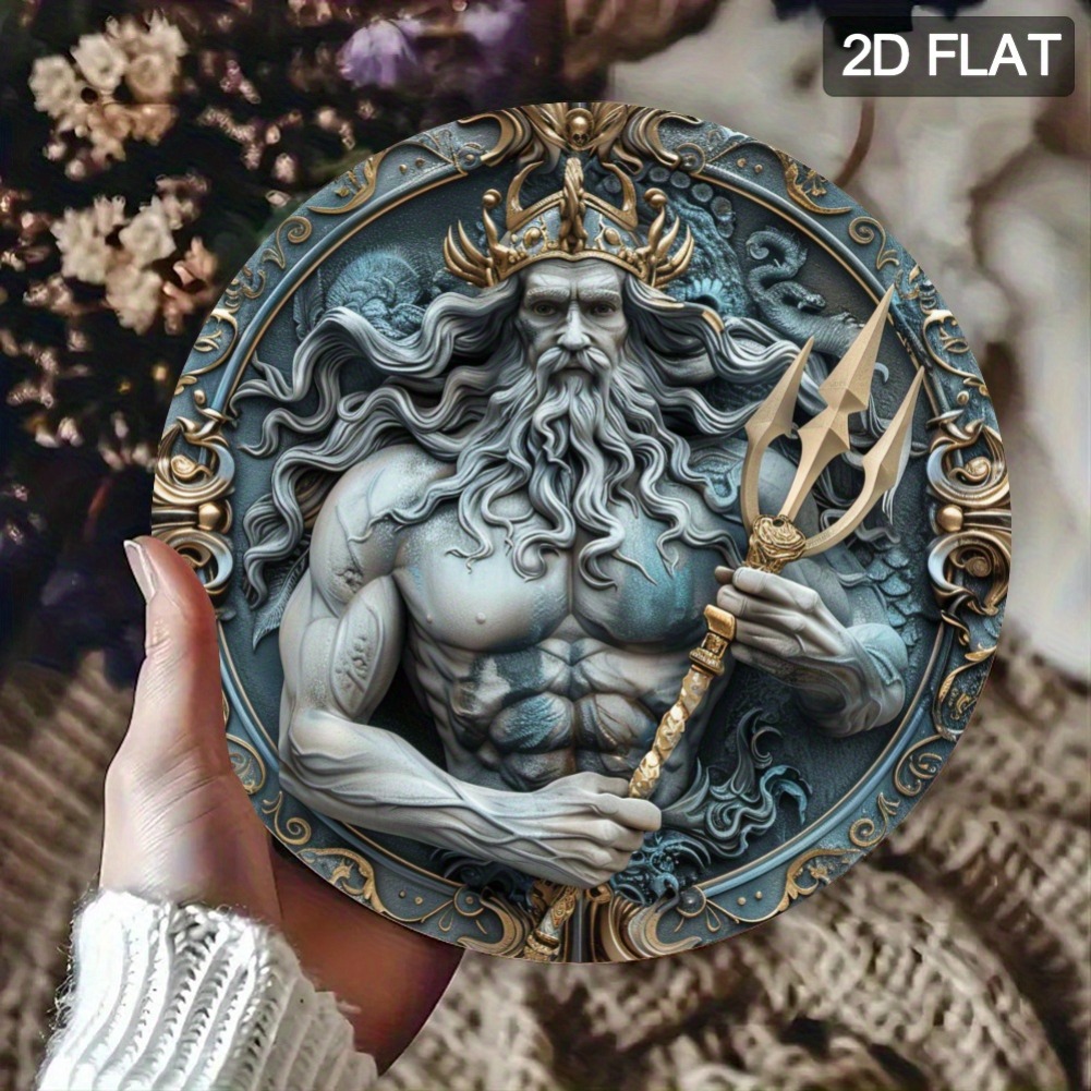 2D Flat, 1pc 2D Flat Poseidon  - đánh giá và giá Home Decor Nz