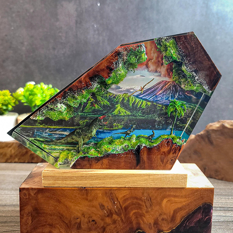 Table Resin Lamp Dinosaur Figu - đánh giá và giá Home Decor Com