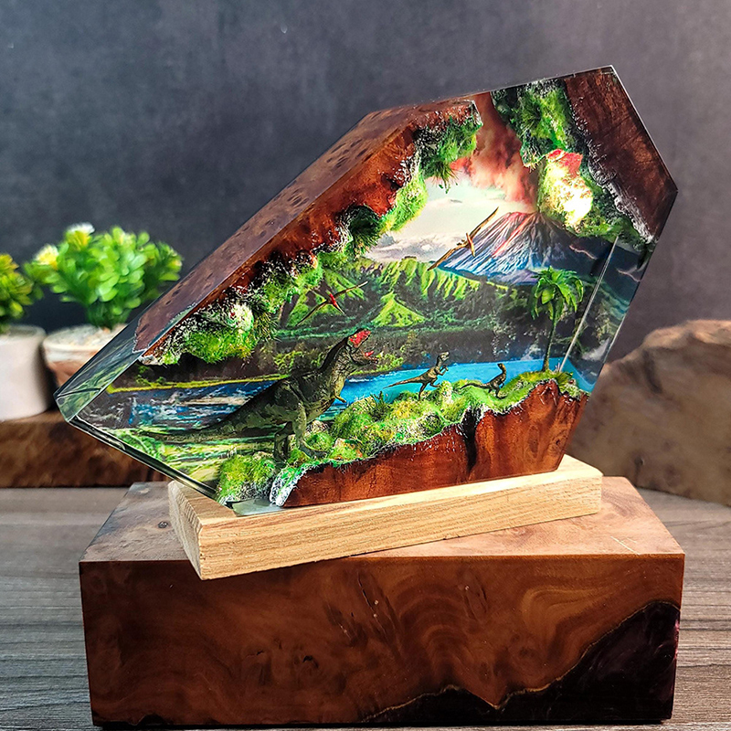Table Resin Lamp Dinosaur Figu - đánh giá và giá Home Decor Com