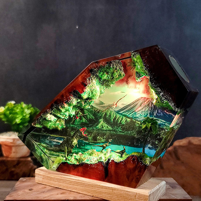 Table Resin Lamp Dinosaur Figu - đánh giá và giá Home Decor Com