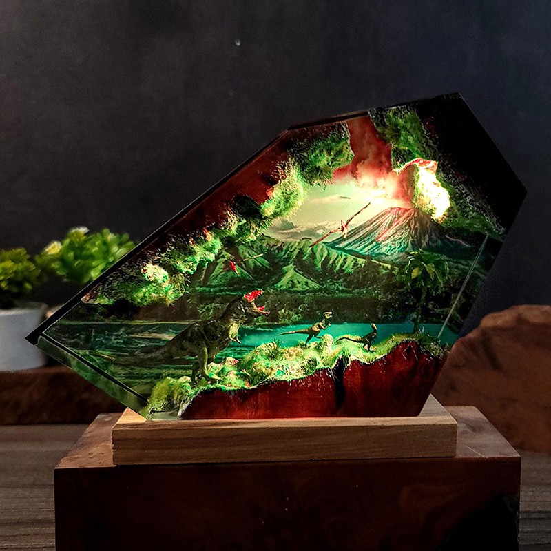 Table Resin Lamp Dinosaur Figu - đánh giá và giá Home Decor Com