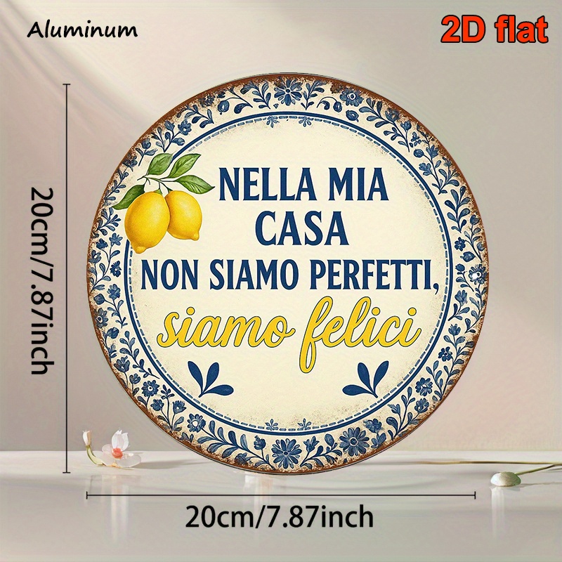 1pc  Round Aluminum Sign Measu - đánh giá và giá Home Decor Nz