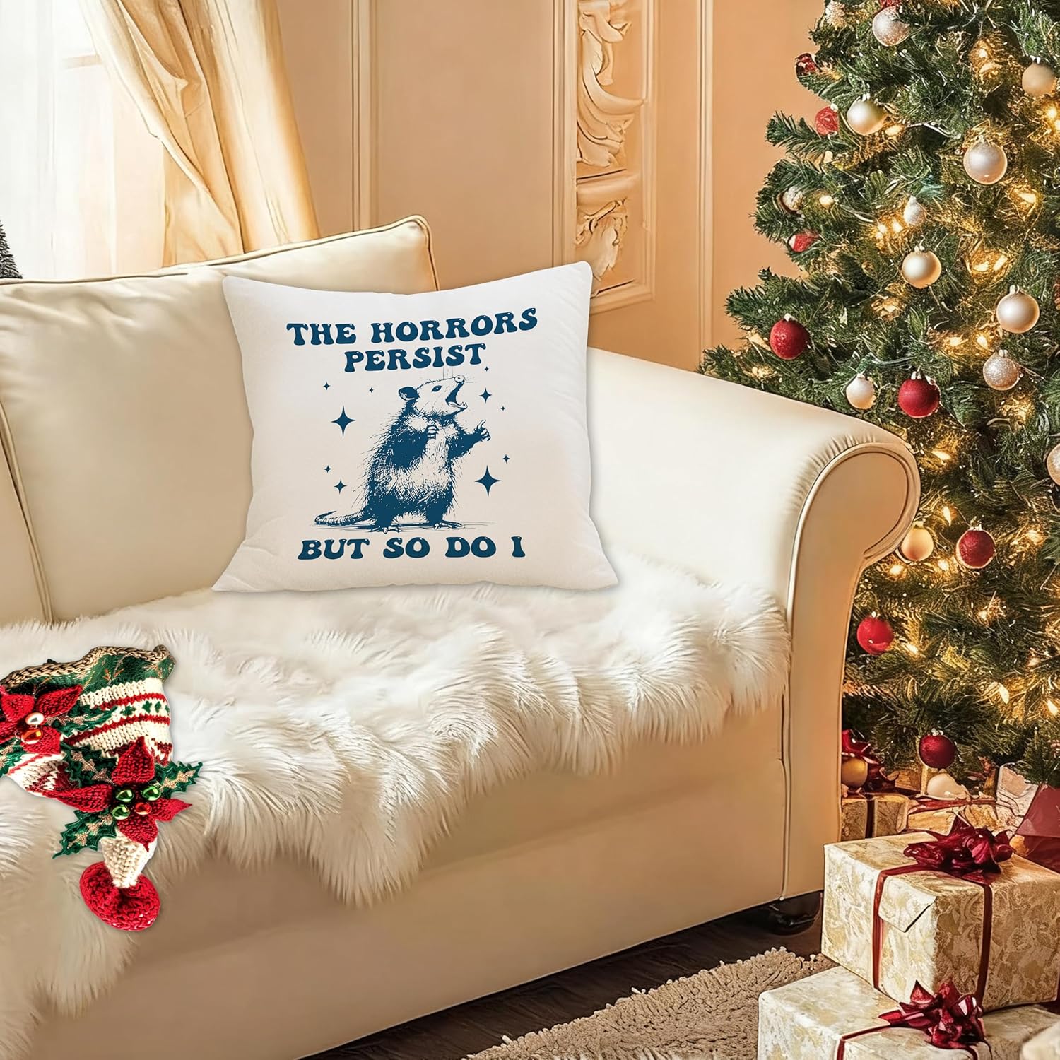 Opossum Pillowcase, The Horror - đánh giá và giá Home Decor Quotes Ideas