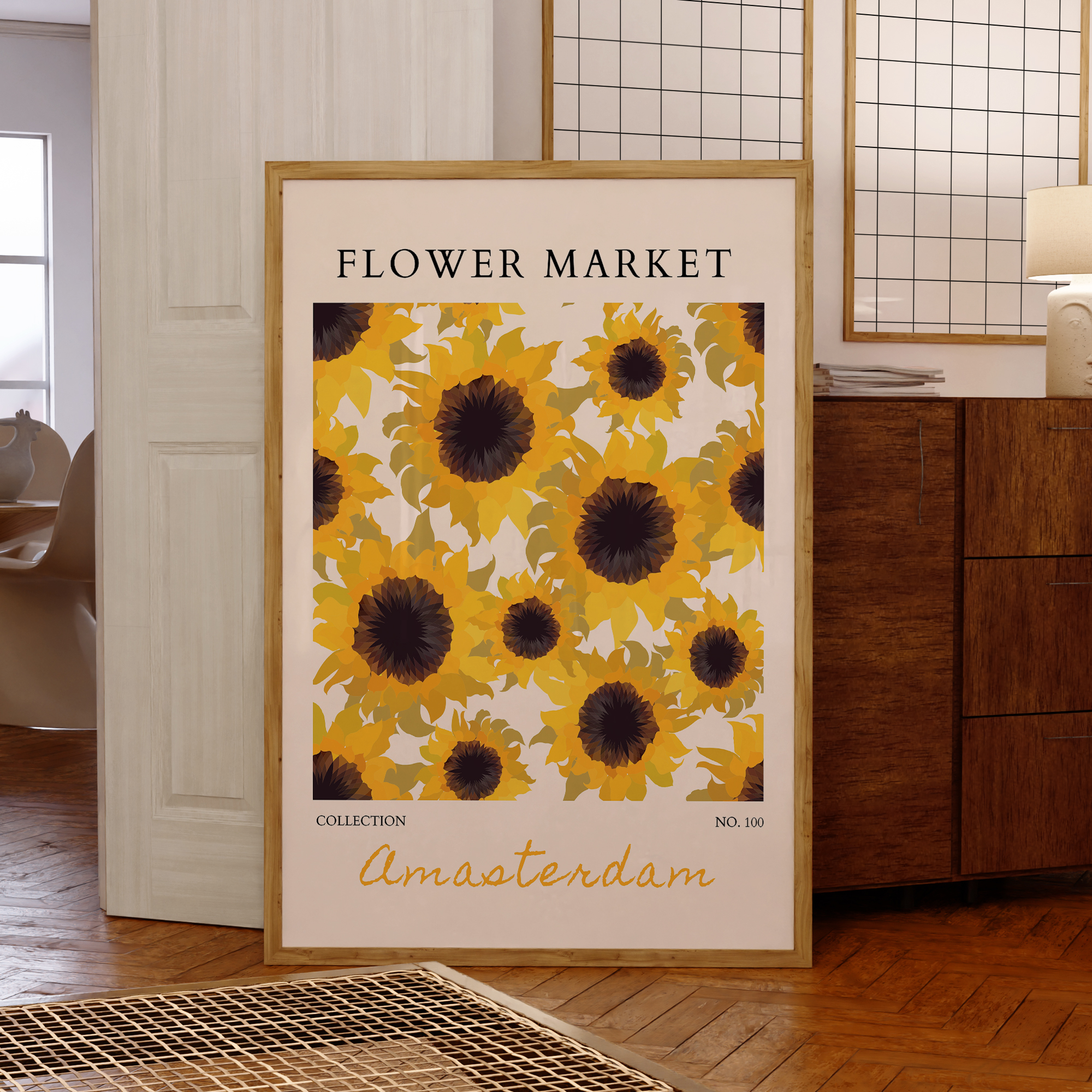 Modern Yellow Flowers Flower M - đánh giá và giá Home Decor Nz