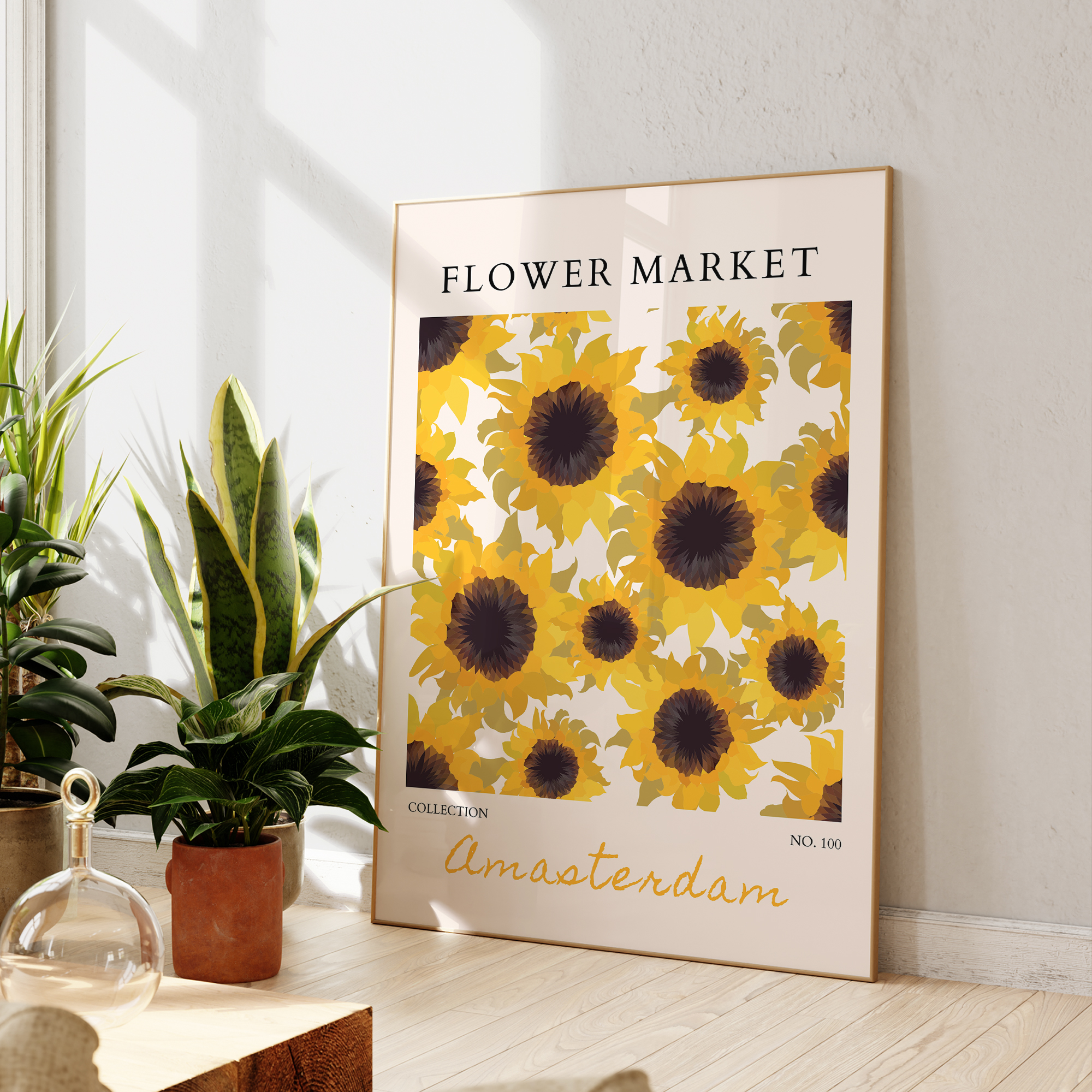 Modern Yellow Flowers Flower M - đánh giá và giá Home Decor Nz