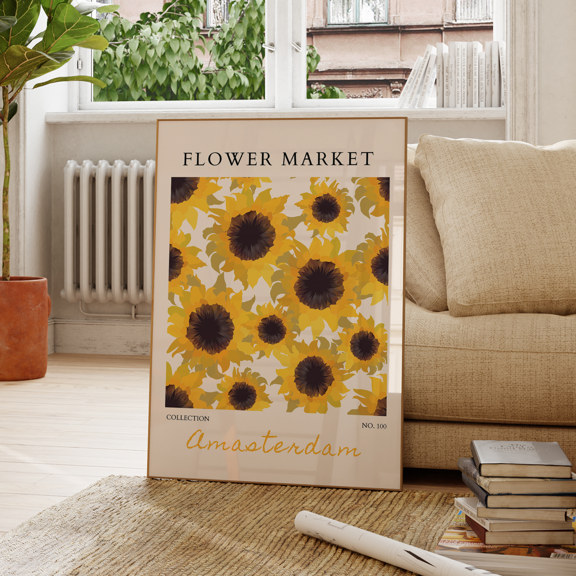 Modern Yellow Flowers Flower M - đánh giá và giá Home Decor Nz