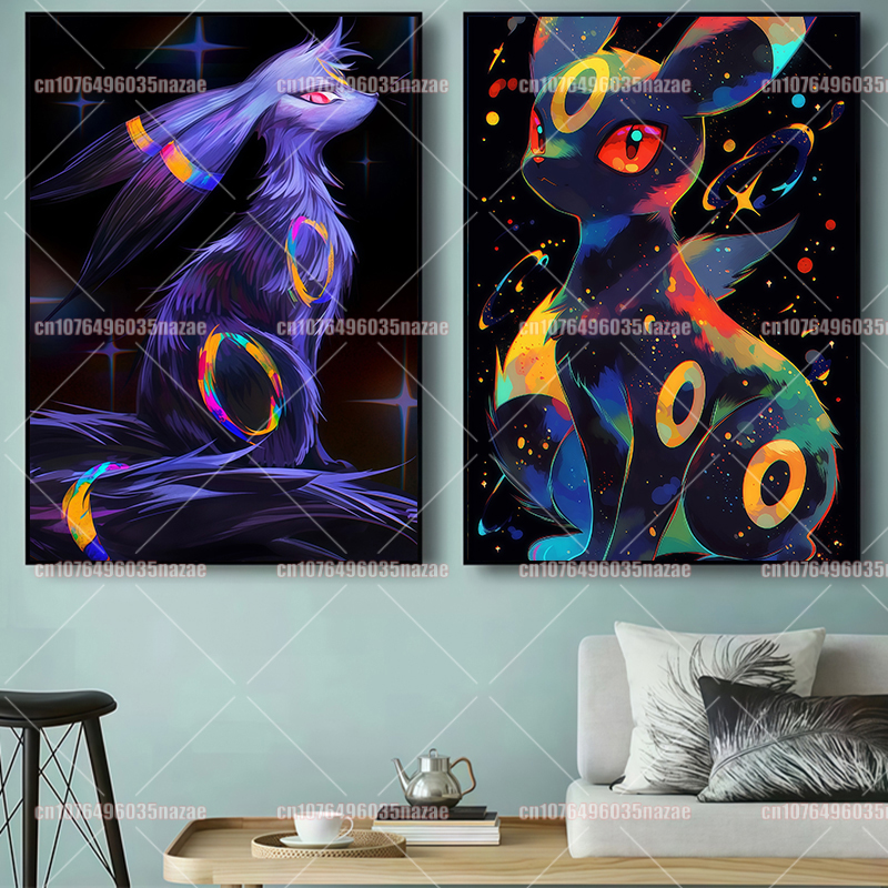 Anime Pokemon Canvas Painting  - đánh giá và giá Home Decor Wall Pictures