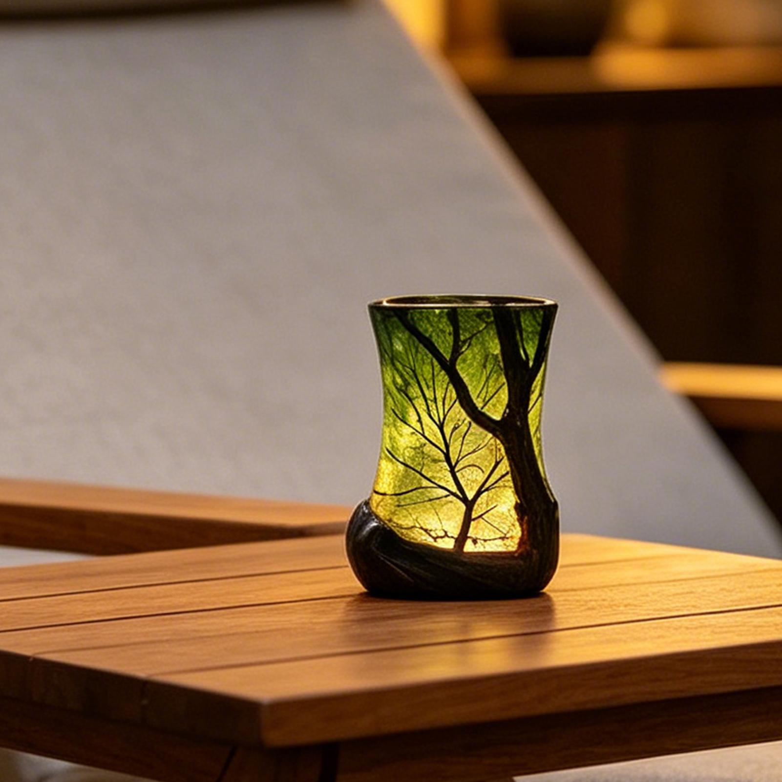Bedside Table Lamp Forest Nigh - đánh giá và giá Home Decor In