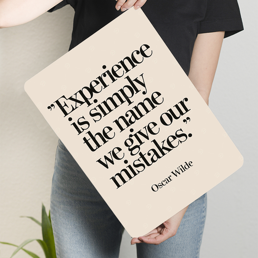 Oscar Wilde Quote Experience M - đánh giá và giá Home Decor Quotes Ideas