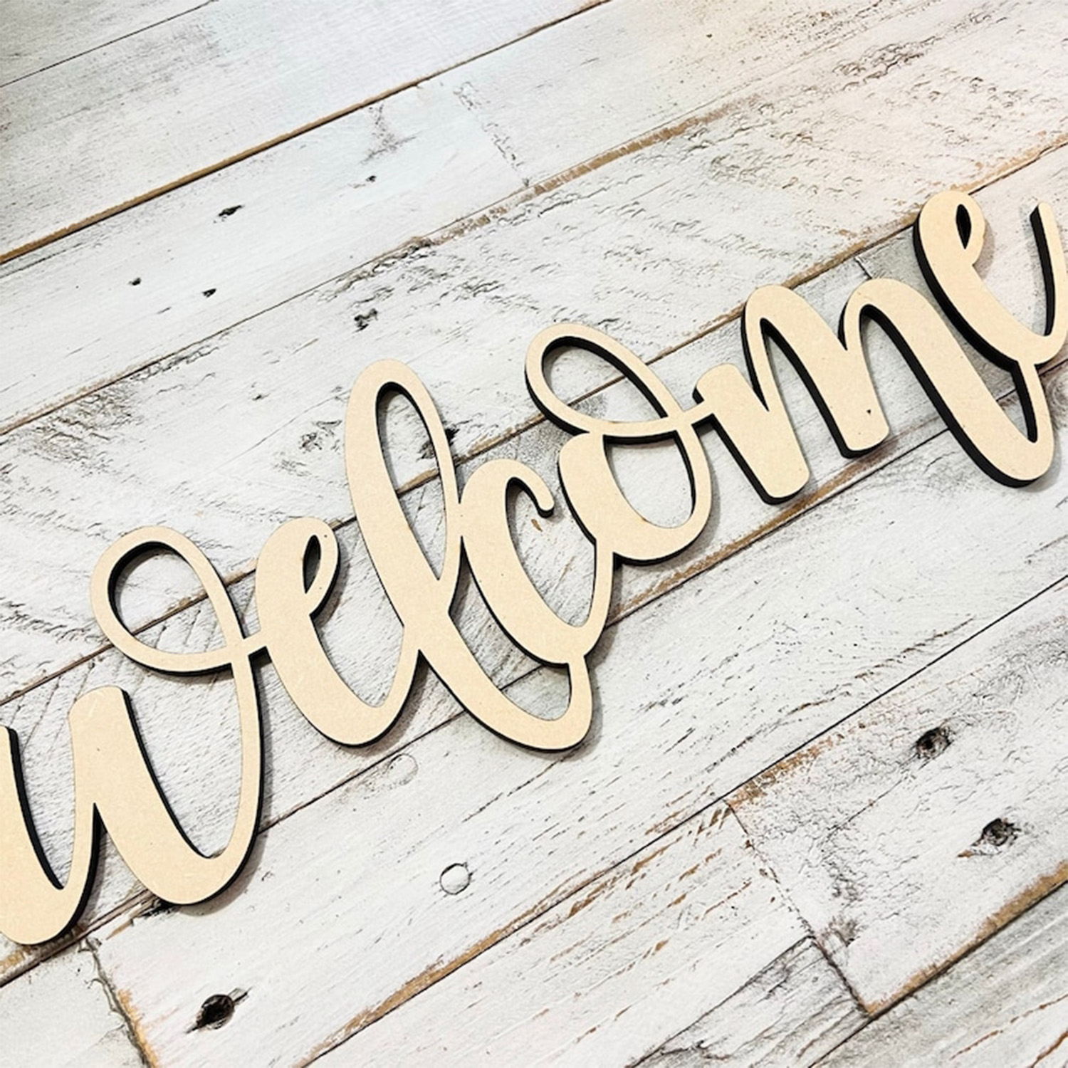 1pc personalized wooden surnam - đánh giá và giá Home Decor Com