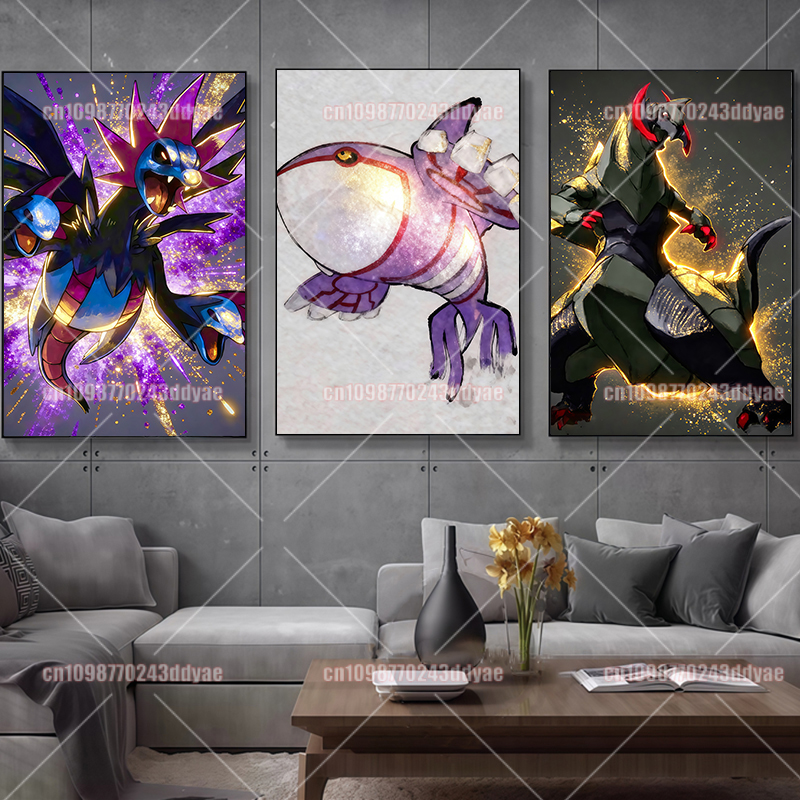Classic Retro Pokemon Anime Co - đánh giá và giá Home Decor Wall Pictures