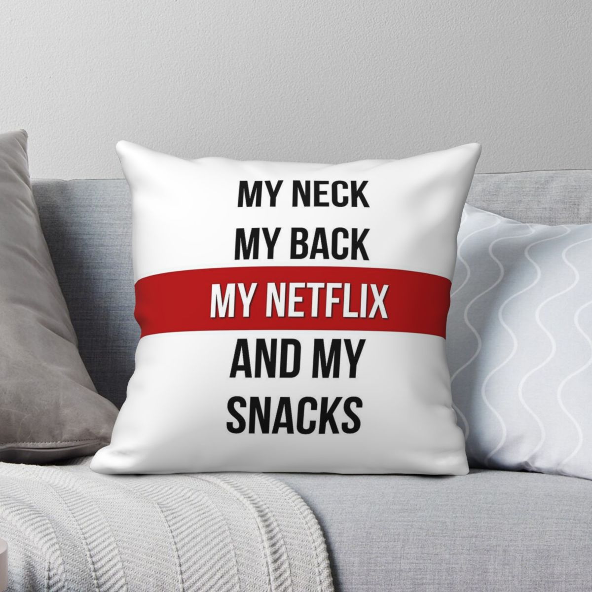 My Neck My Back My Netflix My  - đánh giá và giá Home Decor Netflix