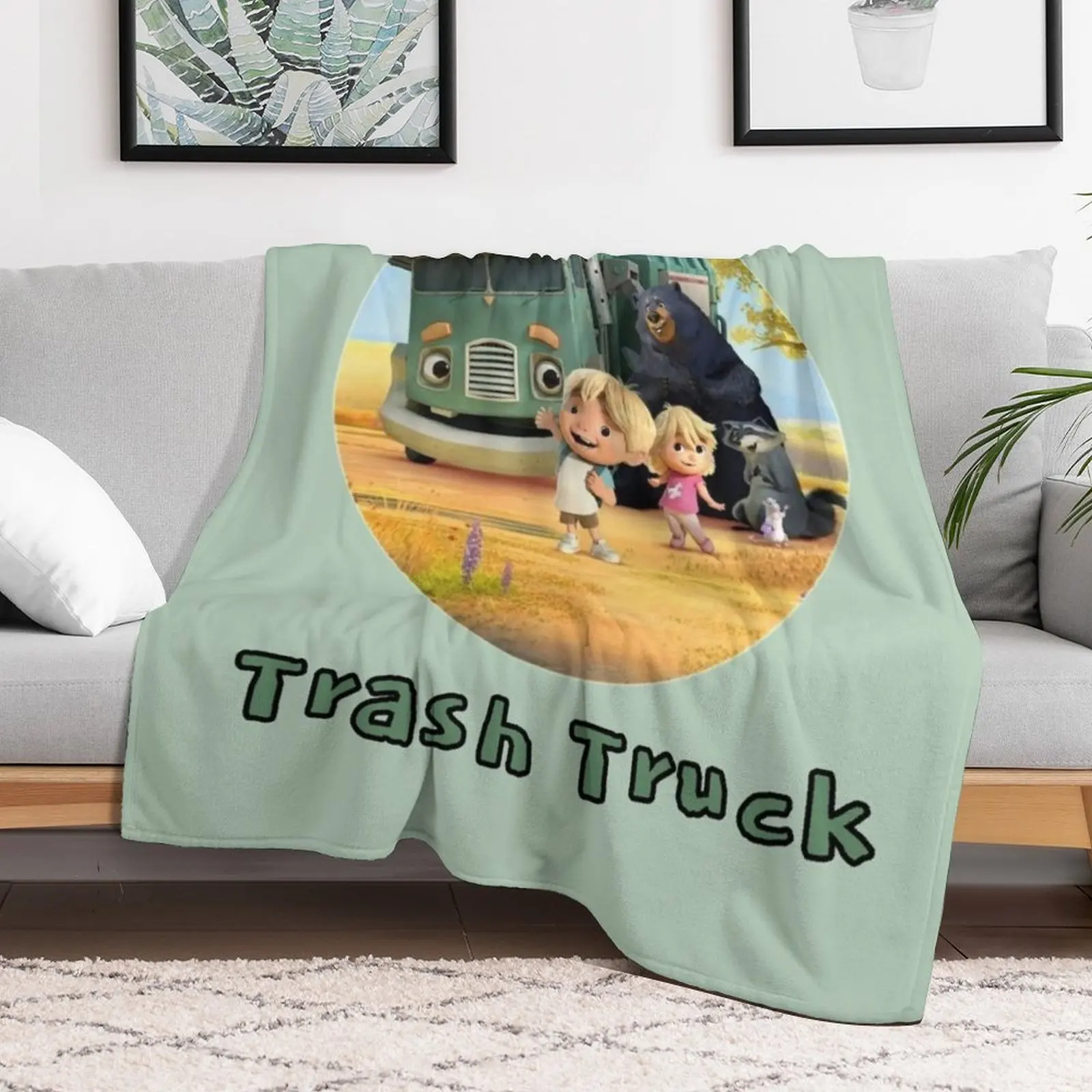 Trash Truck Netflix animation  - đánh giá và giá Home Decor Netflix