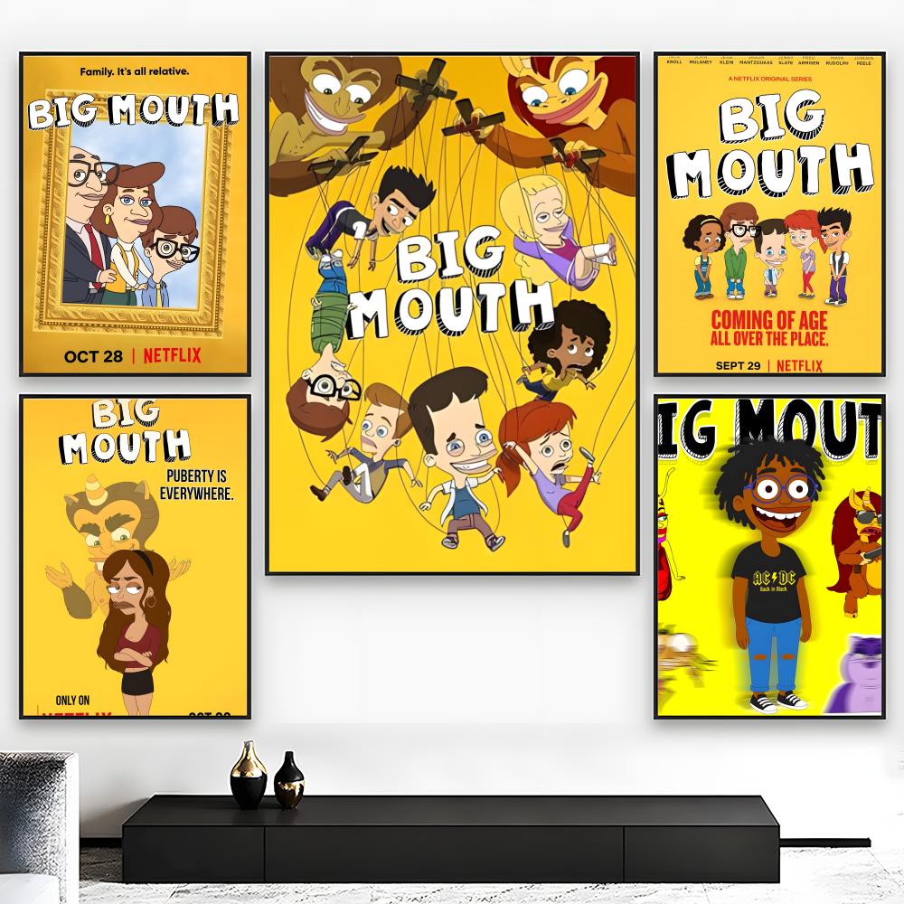 Big Mouth Netflix Hormone Mons - đánh giá và giá Home Decor Netflix