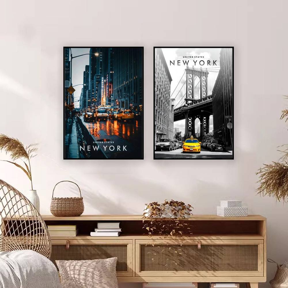 New York City Landscape Paper  - đánh giá và giá Home Decor New York