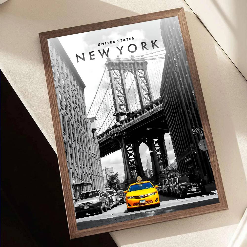 New York City Landscape Paper  - đánh giá và giá Home Decor New York