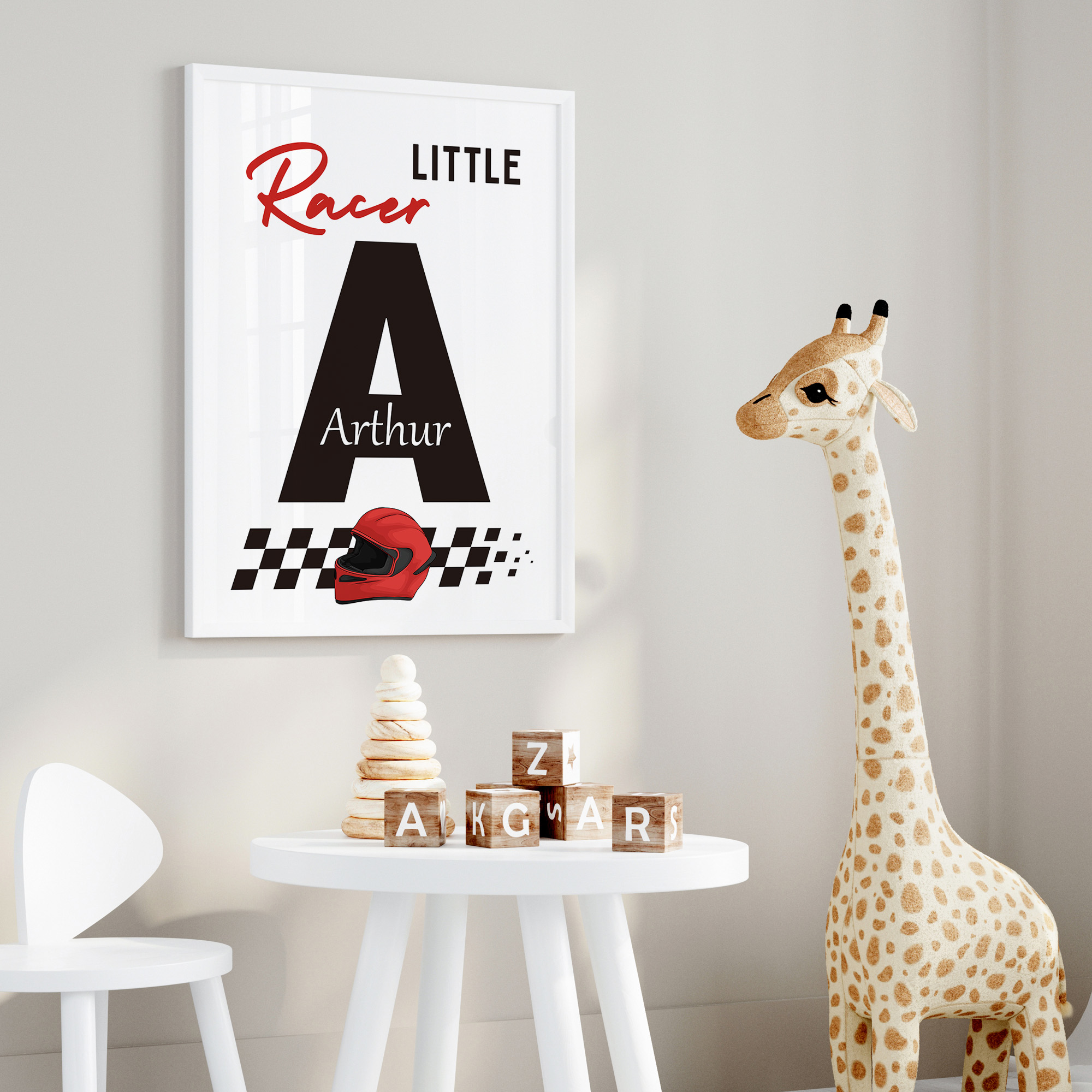 3pcs Personalized Custom Name  - đánh giá và giá Home Decor Wall Pictures