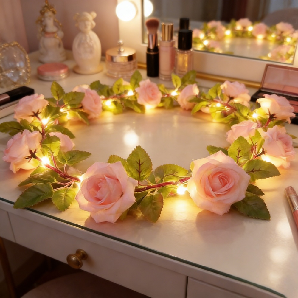 20/50LEDs Green Leaf String Li - đánh giá và giá Fairy Lights Bedroom