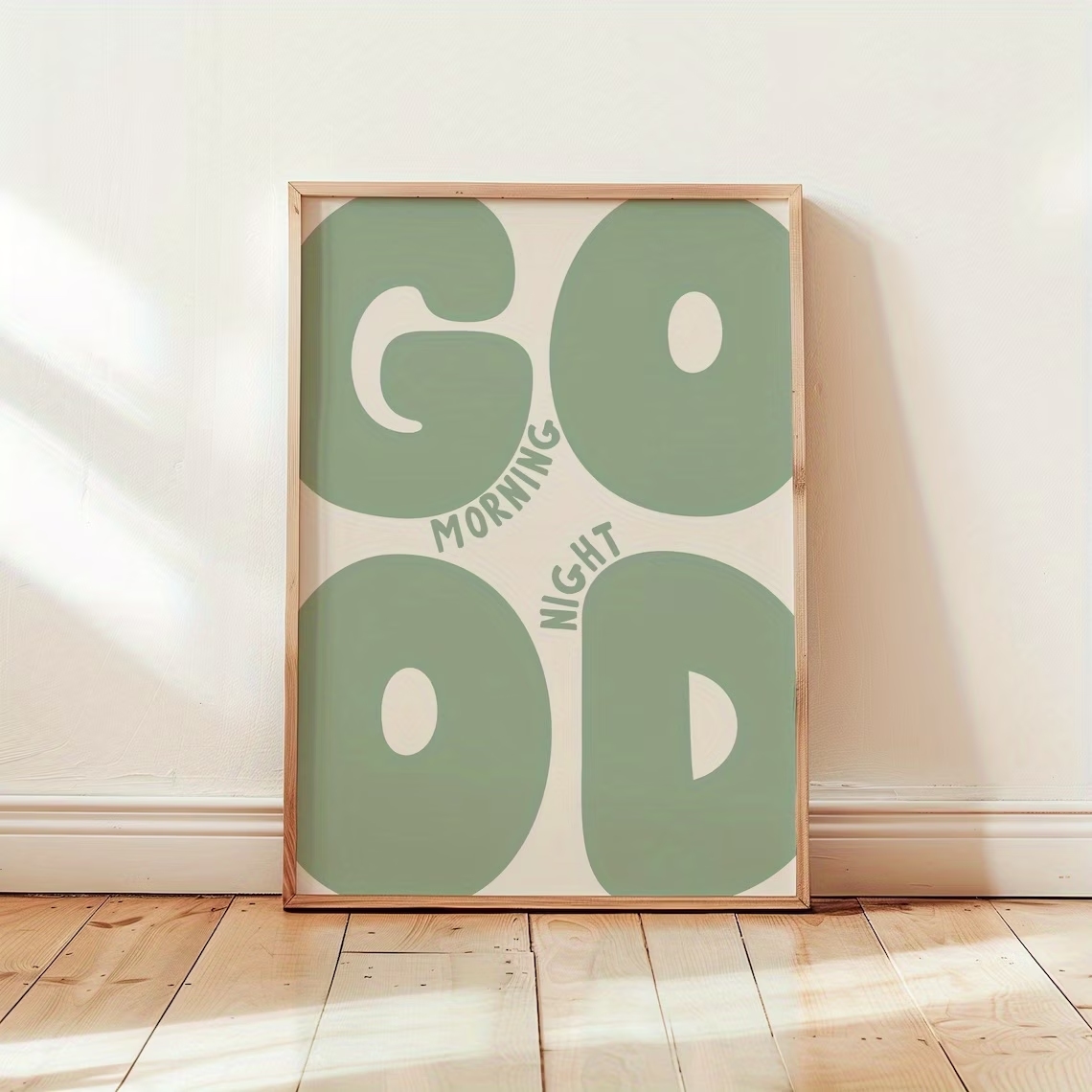 Modern Green Good Morning Good - đánh giá và giá Home Decor Nz