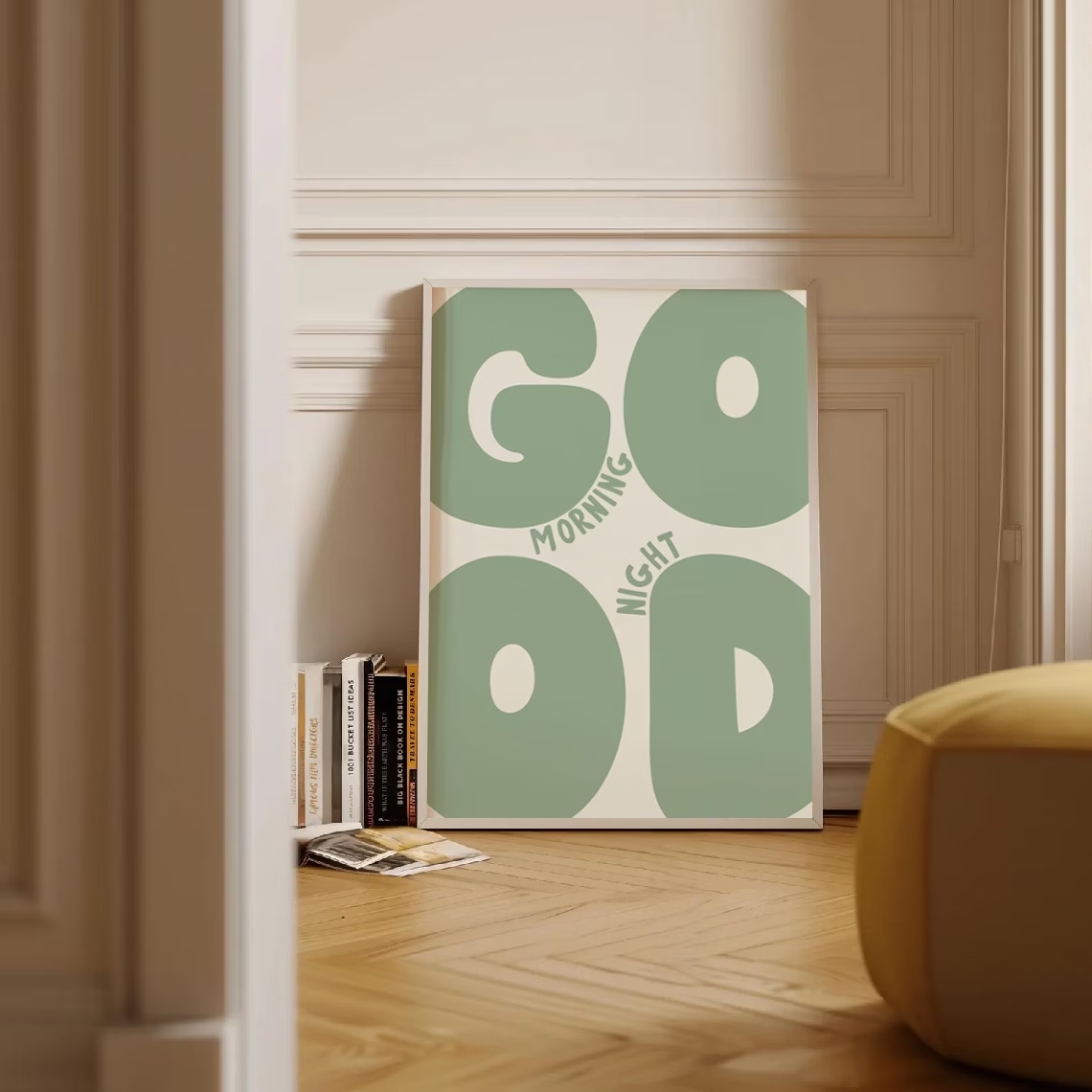 Modern Green Good Morning Good - đánh giá và giá Home Decor Nz