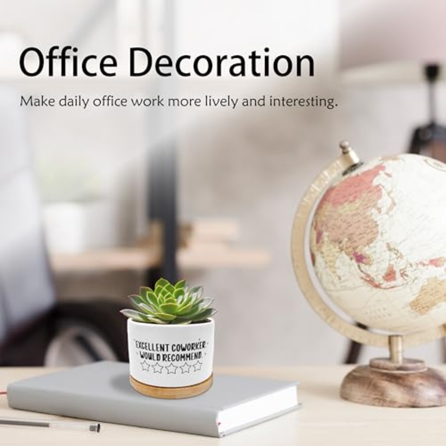 Coworker Gifts for Women Men P - đánh giá và giá Succulent Planter Pot