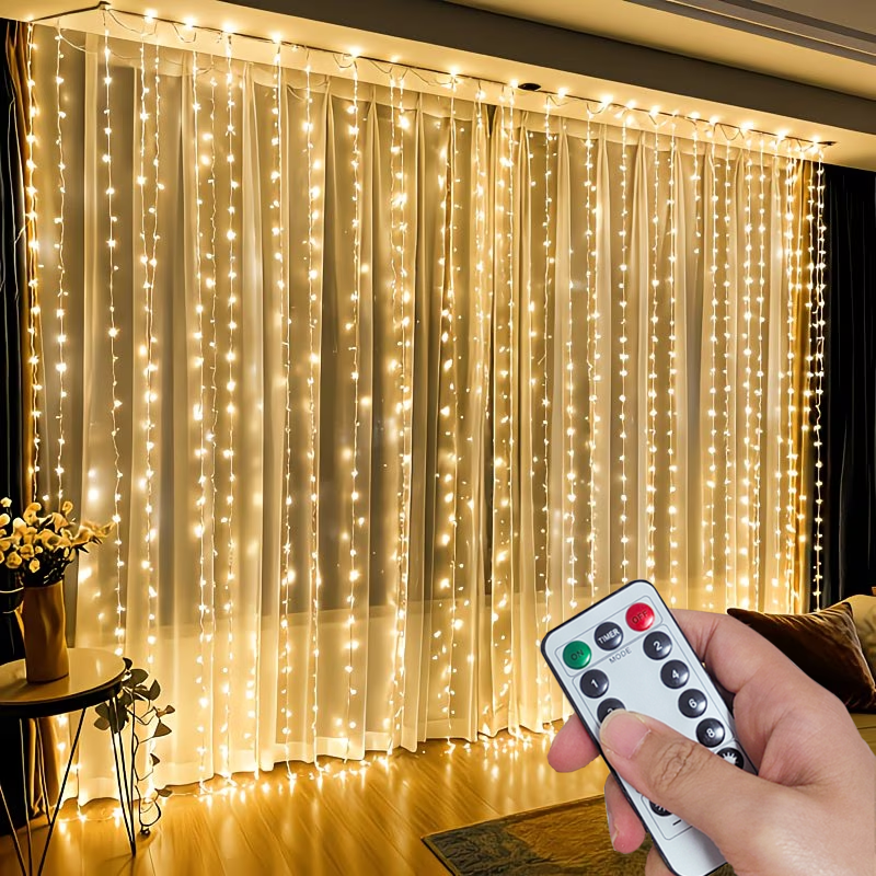3/4/6M Curtain LED String Ligh - đánh giá và giá Fairy Lights Bedroom