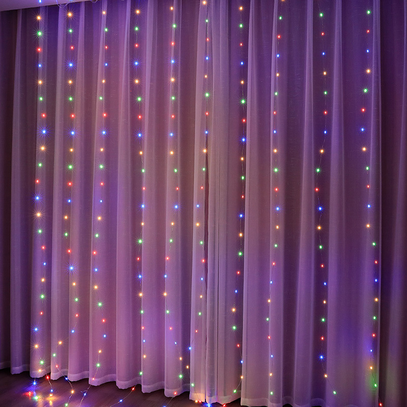 3/4/6M Curtain LED String Ligh - đánh giá và giá Fairy Lights Bedroom