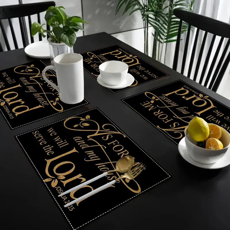 4Pcs Inspirational Linen Place - đánh giá và giá Home Decor Quotes Ideas