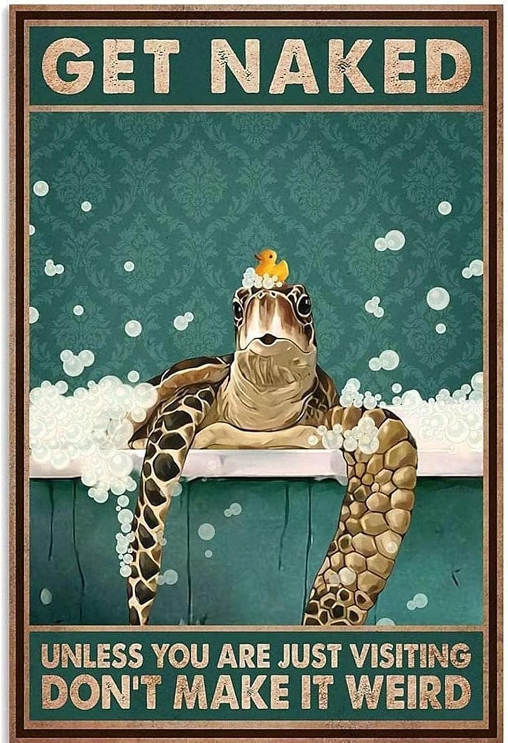 Funny Bathroom Quote Metal Tin - đánh giá và giá Home Decor Quotes Ideas