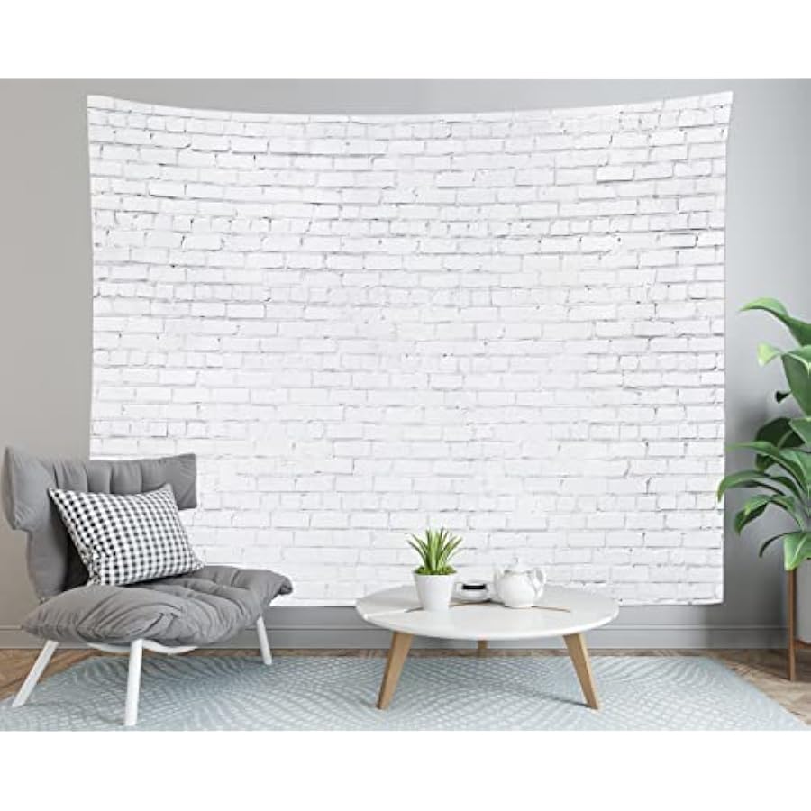 White Brick Wall Tapestry - Ki - đánh giá và giá Home Decor Pt