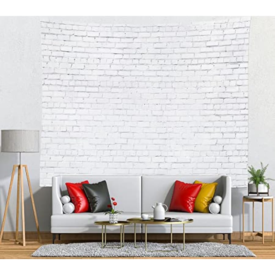 White Brick Wall Tapestry - Ki - đánh giá và giá Home Decor Pt