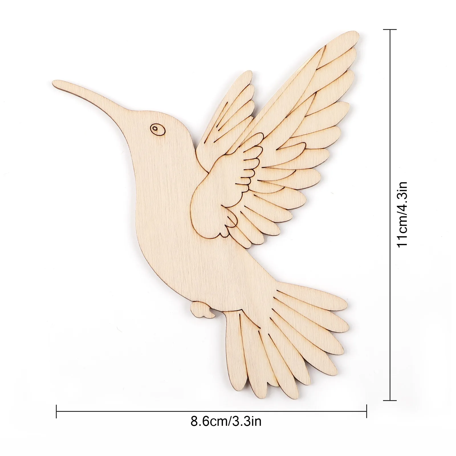 10pcs Unfinished Wood Animal B - đánh giá và giá Home Decor In