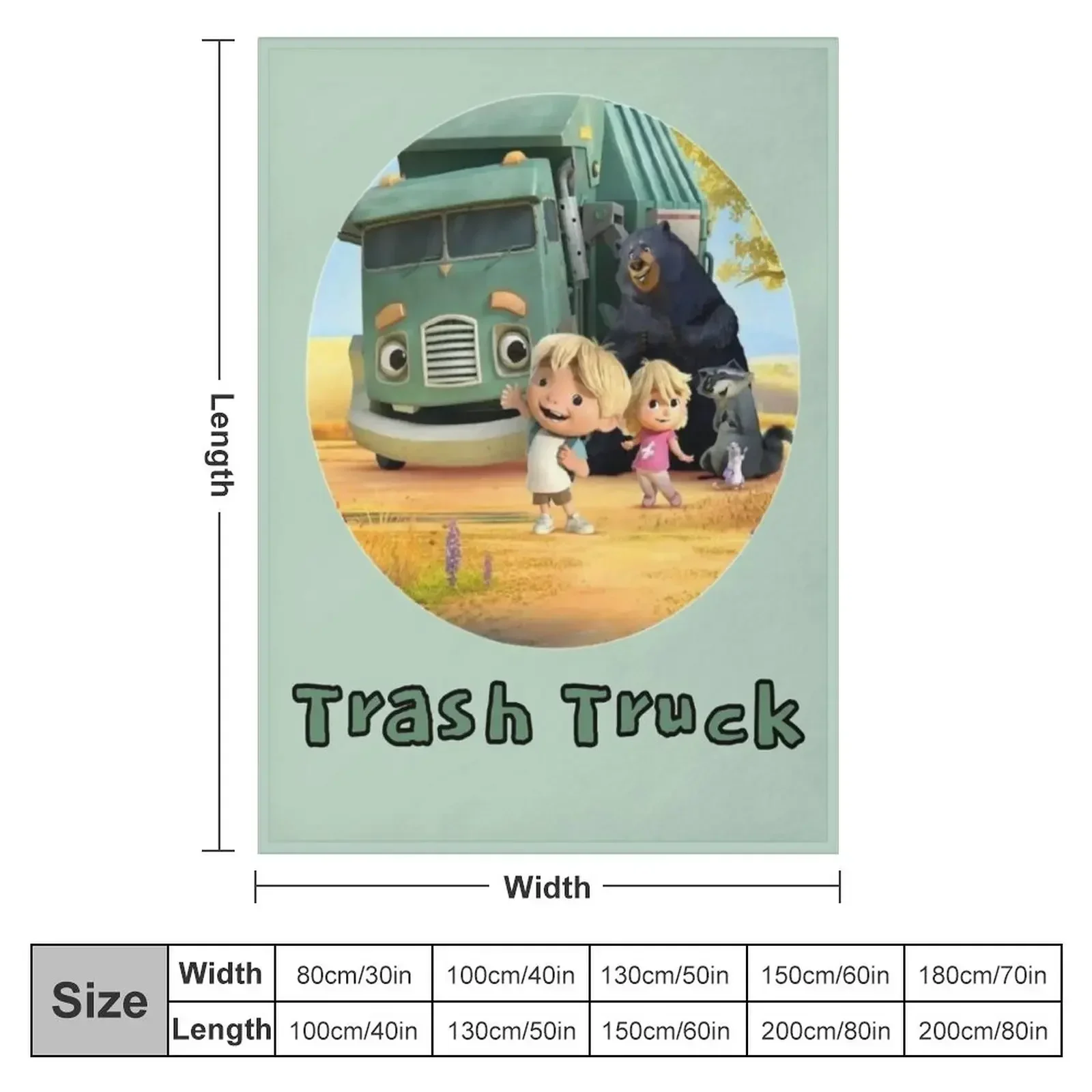 Trash Truck Netflix animation  - đánh giá và giá Home Decor Netflix