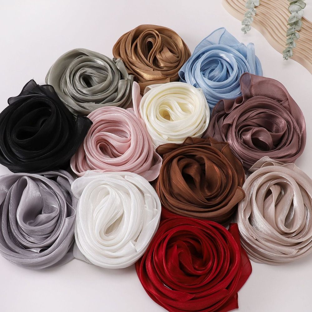 High Qulaity Solid Color Silk  - đánh giá và giá Home Decor Ramadan