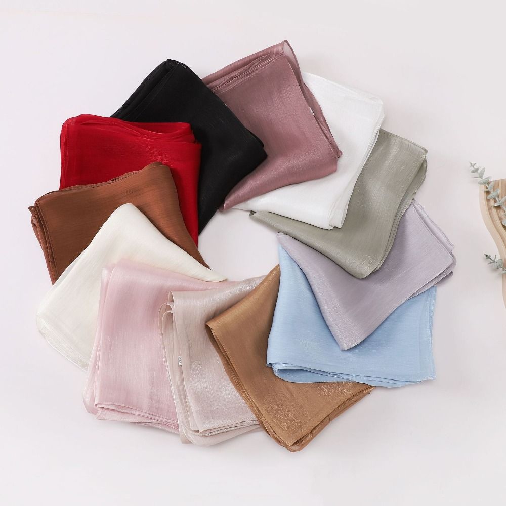 High Qulaity Solid Color Silk  - đánh giá và giá Home Decor Ramadan