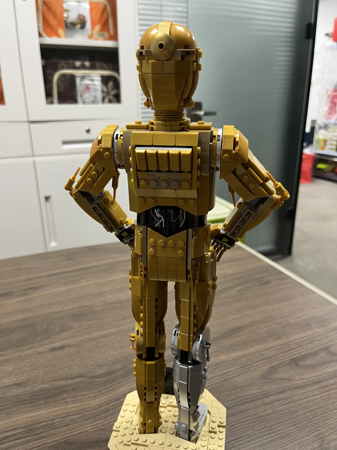 New MOC Golden Robot Model Bui - đánh giá và giá Home Decor Disney