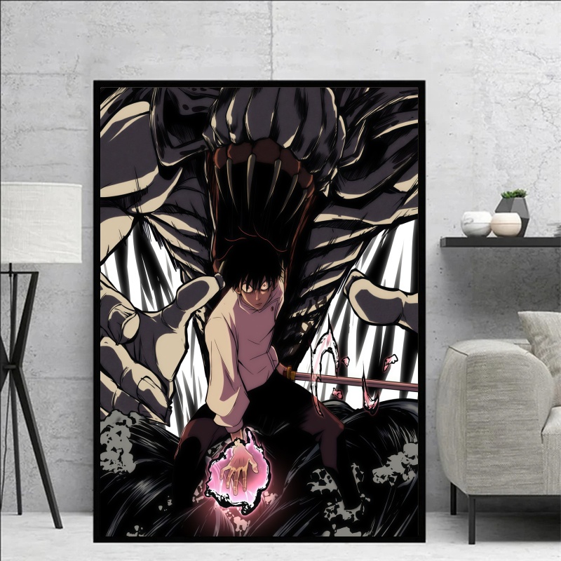 Jujutsu Kaisen Yuta Okkotsu &  - đánh giá và giá Home Decor Wall Pictures