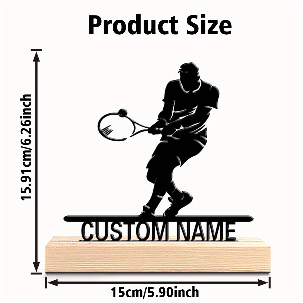 Personalized Tennis Player Met - đánh giá và giá Home Decor Nz