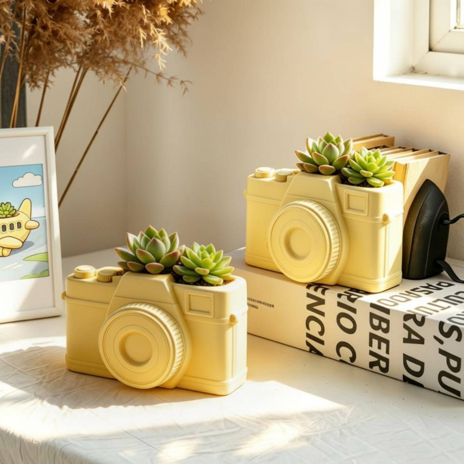 Succulent Planter Molded Resin - đánh giá và giá Succulent Planter Pot