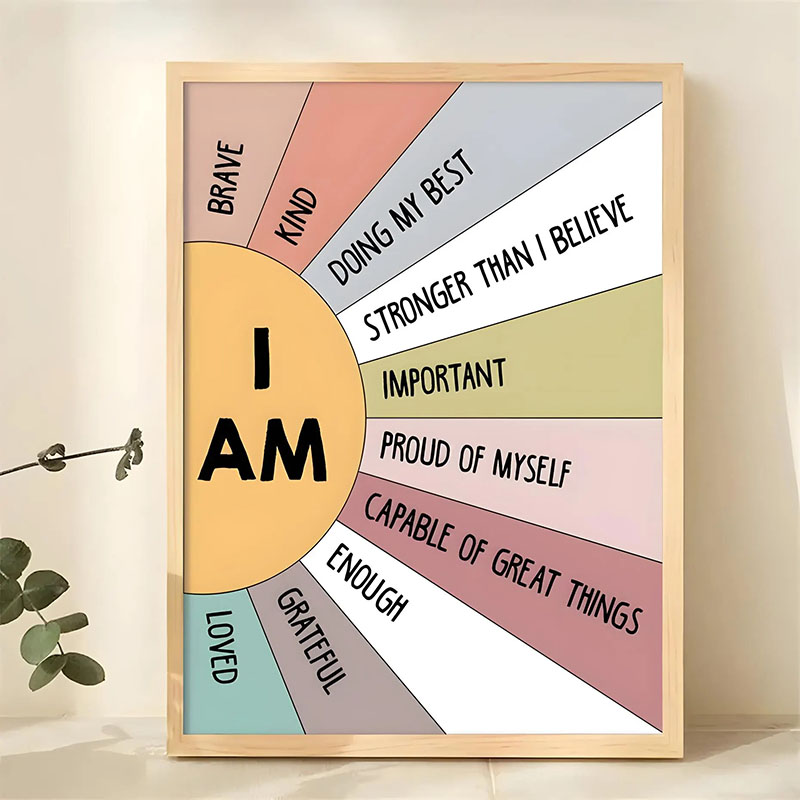 1pc Inspirational Quote Poster - đánh giá và giá Home Decor Quotes Ideas